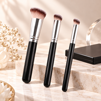 Ensemble de pinceaux de maquillage professionnels pour fond de teint, 3 pièces, pinceaux pour estomper les imperfections du visage