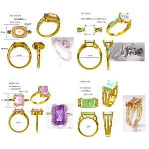 Originele Fabriek Groothandel Aangepaste Sieraden Productie Op Maat Ontwerp Roestvrijstalen Productie Persoonlijke Aangepaste Ring