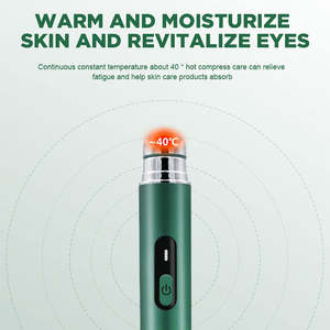 Pluma recargable eléctrica mini inteligente LED vibración terapia de calor eliminación más Popular eliminación de ojeras pluma masajeadora de ojos - Product Image 5