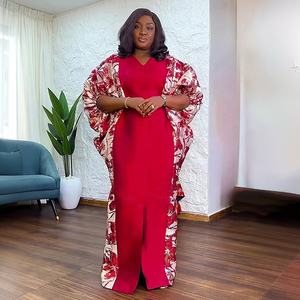 Robe Pailletée Africaine Nigériane Type <span class=keywords><strong>Boubou</strong></span> en Dentelle, Vêtement Musulman Islamique Bubu, Robes Dashiki Ankara, Kaftan - Product Image 3