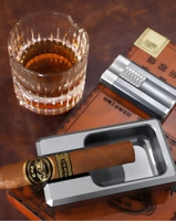 Cendrier a Cigares en Ceramique OEM Design Geometrique Repose Unique Plateau de Luxe Portable