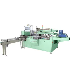 Línea de procesamiento de producción de algodón no tejido, máquina automática de sellado de papel, caja de pañuelos faciales