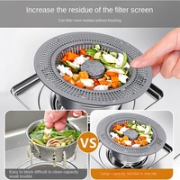 Filtro de fregadero de cocina de un solo cuenco Instalación bajo montaje de acero inoxidable Incluye tapón de drenaje Filtro de drenaje de núcleo Escurridor de rebote
