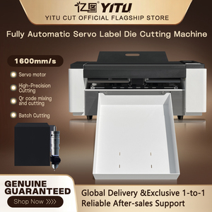 Máquina de Corte Digital Automática con Registro CCD, Cama Plana, 370 mm, para Corte de Contorno de Etiquetas de Vinilo y Adhesivos Personalizados, A3MAX6 - Product Image 1