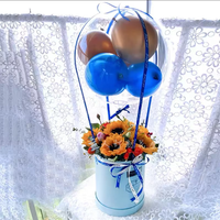 Nouveauté 2025 Bouquet de ballons Bobo écologiques pour Halloween, fête des mères, Noël, décoration de fête, panier floral, anniversaire