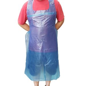 Prezzo all'ingrosso Trasparente Trasparente Ristorante Chef di Cucina Poli Pe Ldpe di Plastica Usa E Getta Grembiule - Product Image 6