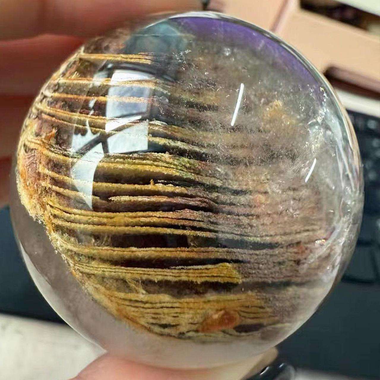 ทรงกลมควอตซ์พันชั้น