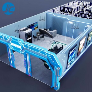 <span class=keywords><strong>Escape</strong></span> Free Roam 9D Multiplayer VR Shooting Arena, ensemble VR métallique immersif pour parc d'aventure, <span class=keywords><strong>maison</strong></span> et centre commercial - Product Image 1