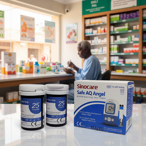 Tiras Reactivas para Glucómetro <span class=keywords><strong>Sinocare</strong></span> Safe AQ Angel - Product Image 3