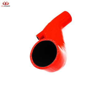 Ajuste Navara D40 de tubo de inducción de turbo 126kw 2005 a 2006 actualización rojo - Product Image 1