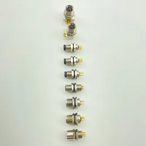 Cable force M8 Stecker/Buchse 3 4 5 6 8-poliger Stecker für Vorder-/Rückseite mit Einzel drähten M8 Wasserdichter Anschluss für Schalttafel einbau