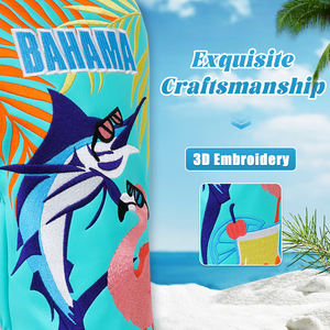 Housse de tête de club de <span class=keywords><strong>golf</strong></span> marron, prix d'usine, accessoires de <span class=keywords><strong>golf</strong></span> en gros, bonhomme de neige, cactus, housse de tête de club de <span class=keywords><strong>golf</strong></span> pour driver - Product Image 3