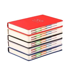Benutzer definiertes Logo Organizer Tagebuch A5 Notizbuch Seiten Agenden Journal Planer Notizbuch mit monatlichem Index