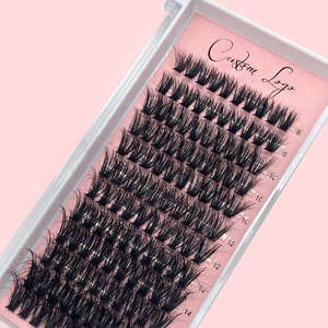 Bán buôn nhãn hiệu riêng C Curl Lash cụm Fluffy cụm Lash - Product Image 4