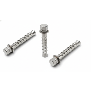 Custom Silver Flange Washer Reusable Environmentally Friendly <b>Fastener</b> 3.4T Load For Stadium Seating Heavy Structural Bolt - Product Image 4