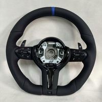 Volant en cuir pour BMW F01 F05 F10 F20 F21 F30 F32 F36 F80 F82 M3 M5 E90 E70 M240i, volant sport, accessoire de voiture