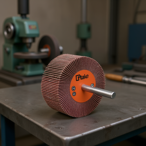 Ttake Abrasive Flap <b>Wheel</b> 50x20 Mm 6 Mm Shaft 120 Grit For <b>Grinding</b> - Product Image 3