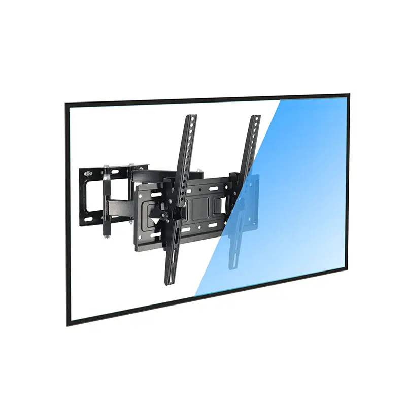 Braço duplo universal plasma/lcd parede full motion tv suporte de parede tv suporte