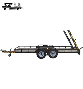 Bộ Phanh Trục Xe Moóc 3.5 Tấn Tandem Trục Xe Carring Trailer Với Đoạn Đường Nối