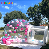 Fête d'anniversaire en plein air faire sauter bulle maison gonflable bulle maison saut château bulle maison gonflable noël