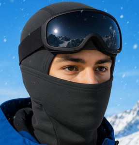 <span class=keywords><strong>Masque</strong></span> coupe-vent pour <span class=keywords><strong>cyclisme</strong></span> en plein air, automne-hiver, épaissi, réglable, couvre-tête chaud, protection du cou intégrée, bonnet <span class=keywords><strong>de</strong></span> ski anti-froid - Product Image 2