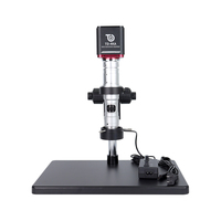 SANQTIDX Zoom 200X Magnification 4K Wi-Fi High HD Camera Chip Testing Mobile Phone Repair Inspection Microscope Stand 1-Year