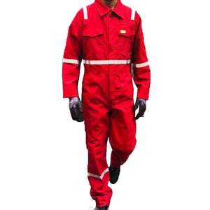 Combinaison <span class=keywords><strong>Workmaster</strong></span> ignifuge en coton bleu marine Protection ESD Vêtements de travail pour champs pétroliers - Product Image 3