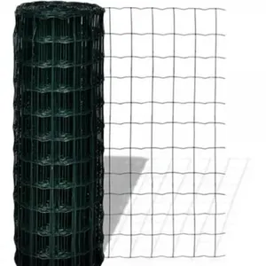 Obral besar pagar pertanian lowes panel pagar hitam Palisade besi berlapis pvc pagar peternakan