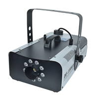 Machine à fumée MOKE 1500W 4 couleurs RGB avec lumières LED 3W, machine à fumée de scène traditionnelle pour mariages et événements
