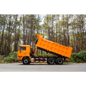 Shacman F3000 autocarro con cassone ribaltabile a 12 ruote con capacità di 50 tonnellate di Dumper quadruplo giallo Tipperv nuovo autocarro pesante Diesel 8L manuale sinistro - Product Image 5