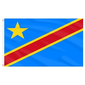 Drapeau personnalisé de la République centrafricaine 3x5 pieds, bannière résistante à la décoloration, couleurs vives, drapeau national 3x5 pieds pour intérieur et extérieur, vente en gros - Product Image 5