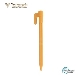 Piquets de tente en plastique PP ultra-légers de 14,6 cm pour l'extérieur, résistants, de qualité industrielle, diamètre 5,2 mm - Product Image 6