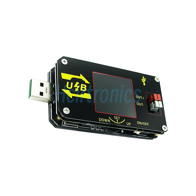 XY-UDP Digital USB DC DC Converter CC CV 0.6-30V 5V 9V 12V 24V 2A 15W Power Module Desktop Adjustable Regulated Power Supply