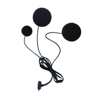Vente directe d'usine, microphone souple/rigide/2 en 1 pour casque de moto, interphone pour casque de moto