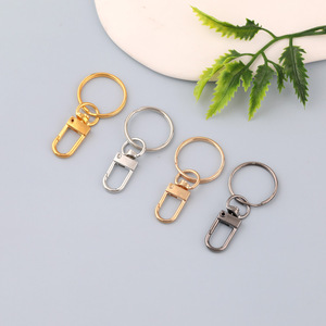 Juego de ganchos para llaveros de metal, chapados en oro, plata, oro rosa y negro, duraderos, accesorio para bolsos, para manualidades y fabricación de joyería. - Product Image 3