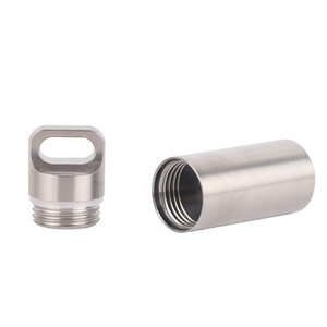 Conteneur de médicaments portable étanche en titane pur pour l'extérieur, stockage de liquides de premiers secours, sans transfert d'odeurs, durable - Product Image 4