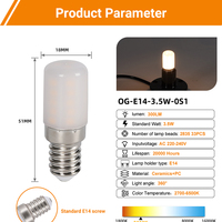 Mini ampoule Led Smd 3.5w 300LM E14, prix de gros, chine