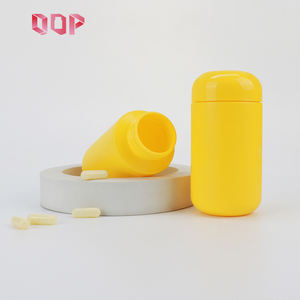 Contenant en HDPE mat jaune de 120 ml, 150 ml, 200 ml pour compléments alimentaires, bonbons gélifiés, pilules, avec bouchon à vis, personnalisable en usine - Product Image 5