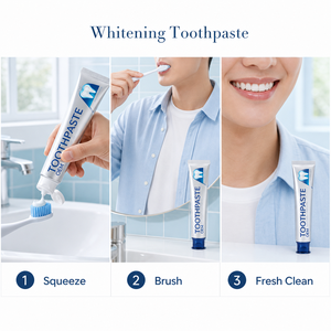 <span class=keywords><strong>Dentifrice</strong></span> blanchissant pour adultes avec charbon, niacinamide et <span class=keywords><strong>miswak</strong></span> pour dents sensibles, soin anti-caries et nettoyage buccal - Product Image 4