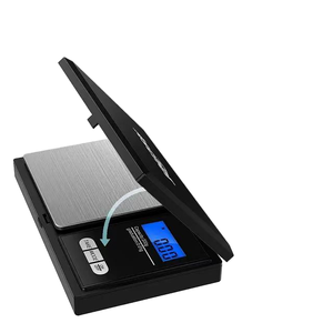 휴대용 미니 디지털 LCD 전자 저울 정밀 계량 기계 포켓 용 휴대용 스틸 체중계 - Product Image 4