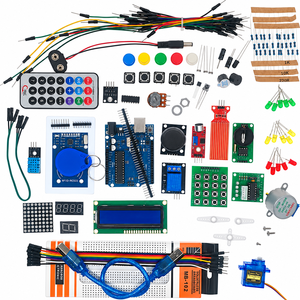 <span class=keywords><strong>Arduino</strong></span> Resmi Başlangıç Seti DIY Projeleri Başlangıç Kiti LED Sensörler - Yetişkinler ve Çocuklar için Mükemmel STEM Eğitici DIY Kiti - Product Image 1