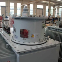 Transformateur de puissance triphasé immergé dans l'huile SZ13-M-630, 630 kVA, 11 kV à 400 V, 50 Hz, Dyn11, refroidissement ONAN, régulateur de tension OLTC