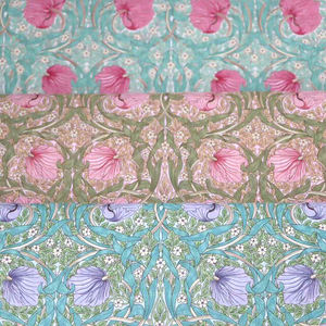 Tela japonesa Willian Morris Roll Grass Flower Vine Lliberty Pimpernel 100% tela de algodón peinado para ropa por metro - Product Image 1