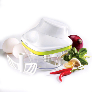 Cortador de Verduras Manual Compacto de Acero Inoxidable, Diseño Moderno, Bajo Precio, Color Verde - Product Image 2