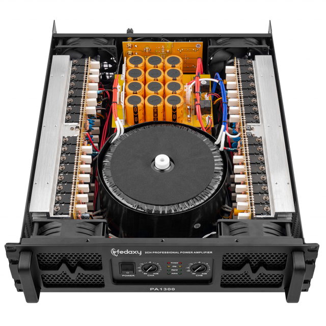 Premium Quality PA1300 Class AB 2 Channel PA Amplifier Professional DJ Stage Amplifier for Concert Event