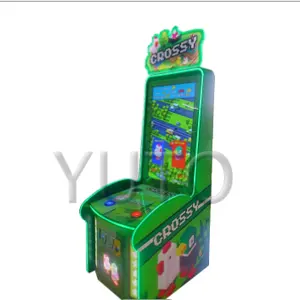 Coin Operated crossy Arcade lottery Indoor Ticket Park Redemption Game Machine For Sale