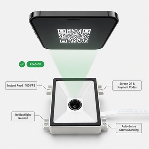 Módulo Escáner de Código de Barras para Dispositivos Médicos, Imager 2D Compacto con Lectura de Códigos de Etiquetas para Integración con Instrumentos de Laboratorio - Product Image 3