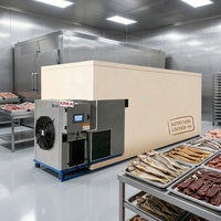 Industriële warmtepomp fruitdroogapparatuur grote capaciteit dehydrator machine