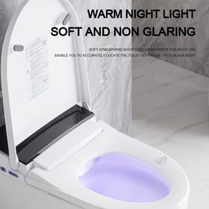 Inodoro de Cerámica Moderno de Una Pieza MWD CUPC Canadá con Luz Nocturna, Conjunto de WC Inteligente con Descarga por Sifón, Inodoros Inteligentes para Baño S - Product Image 6