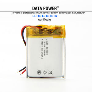 Maßgefertigter 352828 332832 3,7V 250mAh Lithium-Polymer-Akku - Product Image 1
